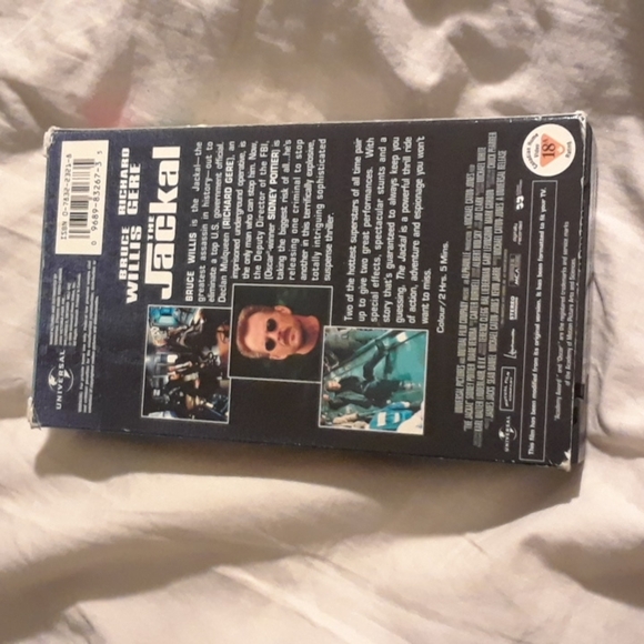 the jackal universal VHS video tape - Picture 3 of 4
